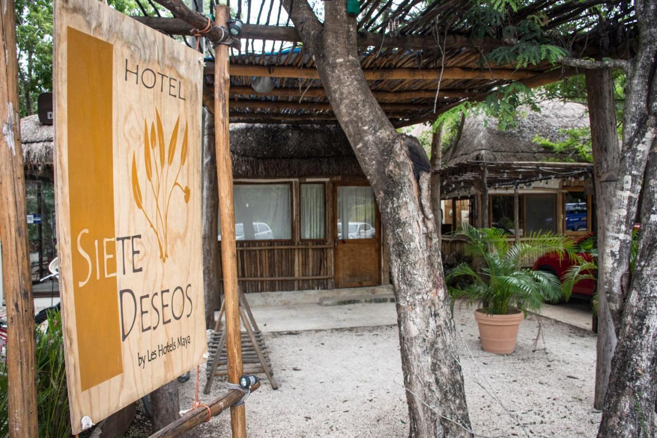 Siete Deseos Otel Tulum Dış mekan fotoğraf