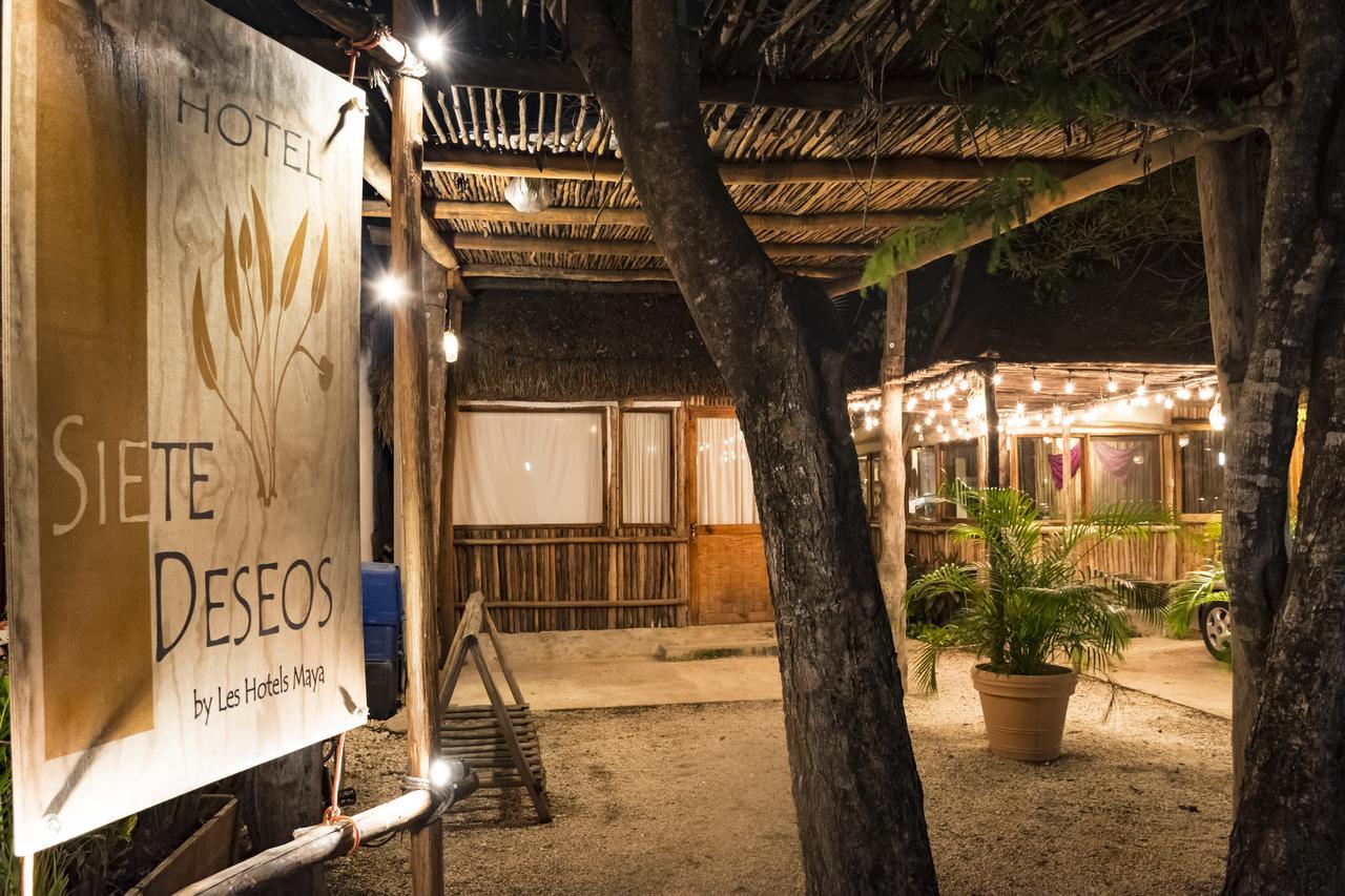Siete Deseos Otel Tulum Dış mekan fotoğraf