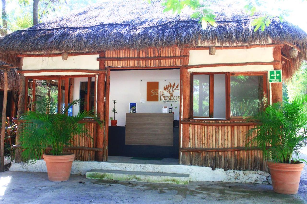 Siete Deseos Otel Tulum Dış mekan fotoğraf